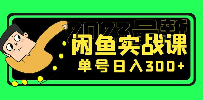 【副业项目5277期】花599买的闲鱼项目：2023最新闲鱼实战课，单号日入300+（7节课）-元满创业网